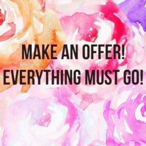 ‼️ ALL REASONABLE OFFERS ACCEPTED ‼️